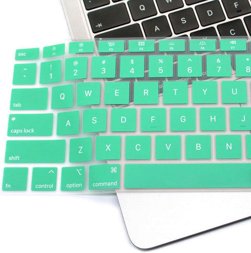 Se7enline Compatible with MacBook Air Keyboard Cover 13 inch 2018/2019/2020/2021/2022/2023/2024 for MacBook Air 13-Inch Touch ID with Retina Displ...
