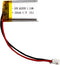 602030 3.7v Battery 300mAh Lithium Polymer Rechargeable Battery with JST Connector for Household Appliances...