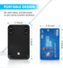 Portable Charger for iPhone, 10000mAh Compact Power Bank with Metal Stand, External Battery Pack Compatible with iPhone 14/14 Plus/14 Pro Max/13/1...