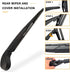 AUTOBOO Replacement For Focus 2012-2015 2016 2017 2018 Rear Windshield Wiper Blade Arm Set-Factory OE Style CV6Z17526C...