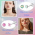 23 Pairs Hypoallergenic Titanium Earrings for Women Cute Heart CZ Flower Pearl Ball Tiny Flat Back Earrings G23 Titanium Earrings for Sensitive Ea...