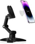 Cell Phone Stand Works for Popsocket, Height Angle Adjustable Desk Phone Holder, Heavy Duty Phone Stand for Desk for Home, Fits for All Sockets Gr...