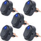 Twidec/5Pcs LED Lighted Rocker Switch Toggle 12V 30A SPST 3 Pin On-Off Blue Round Dot Switch for Car Boat Marine ASW-20D-BU...