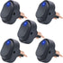 Twidec/5Pcs LED Lighted Rocker Switch Toggle 12V 30A SPST 3 Pin On-Off Blue Round Dot Switch for Car Boat Marine ASW-20D-BU...
