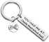 MAOFAED Funny Friend Gift You Had Me At I Hate That Bitch Too BFF Gift Girlfriend Gift Friendship Keychain (Hate That Bitch)...