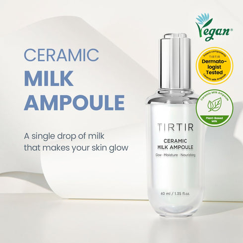 TIRTIR Ceramic Milk Ampoule (1.01 Fl Oz)...