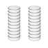 United Scientific 10 Pack Sterile Thick Plastic Petri Dishes with Lid, 90mm Dia x 15mm, Designed for use in Laboratories, Home, and Classrooms...