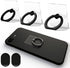 Transparent Phone Ring Holder Grip 360 Degree Free Rotation, Clear Cell Phone Finger Ring Kick-Stand for - for iPhone X 8 7 Plus 6S 6 5s 5 SE, Gal...