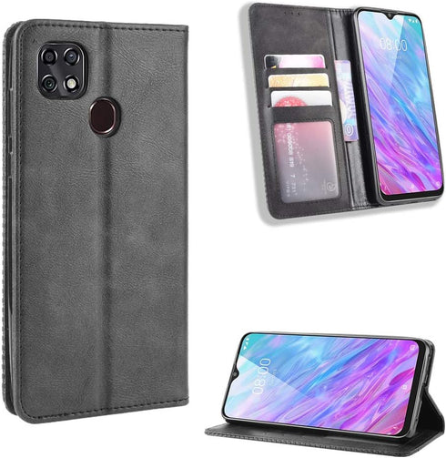 for ZTE ZMax 10 / ZTE Z6250 Wallet Case, PU Leather Flip Book Style Folio Cover with Kickstand Card Holder Slots Protective Magnetic Phone Case fo...