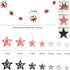 Decor365 Glitter Black Rose Gold Star Garland Twinkle Little Star Party Decoration Hanging Decor backdrop Banner Streamer Birthday Bday Bridal Bab...