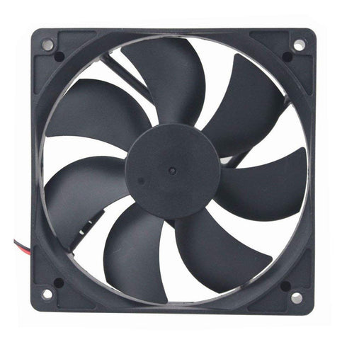DC Cooling Fan Brushless Fan Computer Fan Case 5 inch Ball Bearing Exhaust Fan 12025 120mmx120mm x25mm (DC12V 0.33A)...