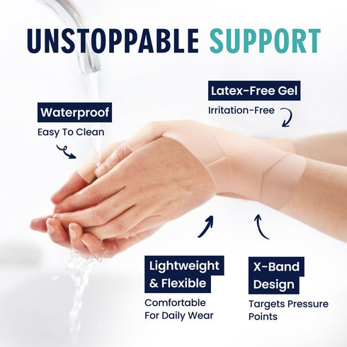 Dr. Frederick's Original Waterproof Thumb & Wrist Brace - 4 ct - Spica Splint - Tendonitis Brace for Arthritis, De Quervain's - Fits Left or Right...