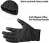 Work Gloves, Touch Screen Flex Grip Winter Gloves, Warm Fleece, Windproof, Outdoor, Black, Medium...