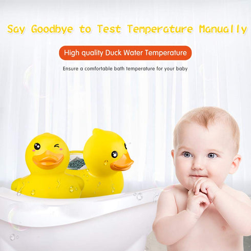 b&h Baby Thermometer, The Infant Baby Bath Floating Toy Safety Temperature Water Thermometer (Classic Duck)...