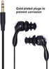 PUSOKEI Short Cord Waterproof Headphone, IP68 Waterproof Shortline in-Ear Tree Earplugs Waterproof Earphone Suitable Fit for Swimming Surfing Runn...