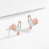 Chicken Stud Earrings for Womens 925 Sterling Silver Hypoallergenic Rooster Chicken Earring Chicken Jewelry Animal Jewelry Gifts for Women...