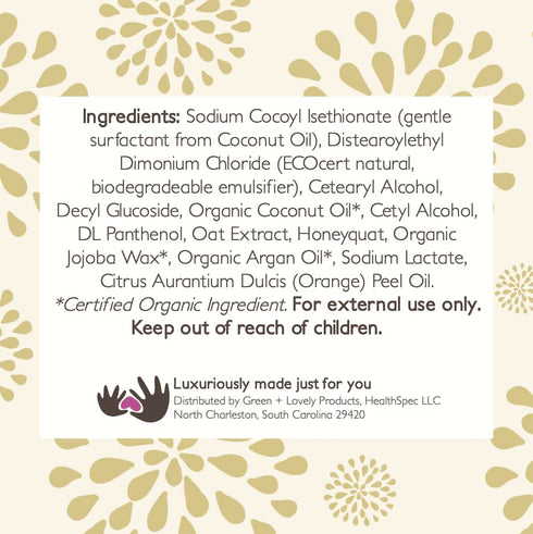 Sweet Orange Baby and Kids Shampoo + Body Bar /// Gentle SLS, Sulfate, and Paraben free hair and body wash for babies and kids...