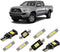 iBrightstar Super Bright LED Bulbs Package Kit Accessories Fit for Toyota Tacoma 2005-2021 Interior Map Dome Lights + Vanity Mirror Lights + Licen...
