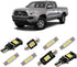 iBrightstar Super Bright LED Bulbs Package Kit Accessories Fit for Toyota Tacoma 2005-2021 Interior Map Dome Lights + Vanity Mirror Lights + Licen...
