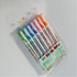 Uni Posca Glitter Marker Pc-3ml 7C, Fine Point, 7 Colors Set...