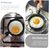 HOMSFOU Mini Omelet Pan Maifan Eggs Cooker Non Stick Skillet Pan Marble Frying Pan Pan Non Stick Pan Egg Pans Nonstick Earth Cookware Single Egg F...
