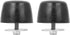 X AUTOHAUX 2 Pcs Black Rubber Bumper Cushion Hood Bump Stop for Jeep Wrangler JK 2018 KJ71051BK...