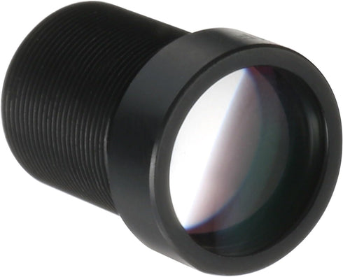 uxcell 25mm CCTV Camera Lens 5MP F2.0 FPV Wide Angle Security Camera Lens M12 Threaded Dia for IP Camera Panoramic, Black...