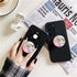 Clear Crystal Collapsible Expandiing Moblile Phone Grip Stand Holder for Smartphones and Tablets Cell Phone Accessory (Gold Pink Marble)...