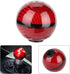 Car Gear Shift Knob,6 Speed Car Gear Shift Knob Head Shifter Lever Carbon Fiber Type compatible with Universal Car...