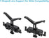PROAIM SnapRig Universal Lens Support for Heavy Camera Lenses. for 15mm LWS Rod. 2.1” Height Adjustment. Supports Lens Diameter Up to 150mm (LS-01...
