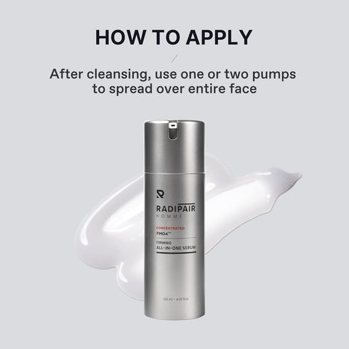 HOMME CONCENTRATED ALL-IN-ONE SERUM, 4.05 fl oz | Hyaluronic Acid, Hydrating & Nurturing, Korean Soothing Damaged Skin Care Serum for Men with Pat...