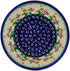 Authentic Polish Pottery Bowl 5-inch in Spring Flowers Design Handmade in Boles?awiec Poland by Ceramika Bona + Certificate of Authenticity...
