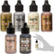 Ranger Tim Holtz Metallic Mixatives | Bundle of 6 Colors: Silver, Gold, Rose Gold, Gunmetal, Pearl, Copper...