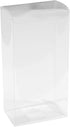 Clear PET Plastic Storage Boxes (8 Pack) 7.5"x3.75"x2.5" - Transparent Gift Boxes, Empty Containers Packing Box for Party Favors Ideal for Cookies...