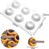 Silicone Mold Savarin Chocolate Molds Star Mountain Mousse Cake Mold DIY Bakeware Molds (A_8.88x4.68x0.8 inch)...