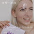 GLOWFLOW Lavenberry Glass Skin Hydrogel Mask (1EA), Nourishing Facial Sheet Mask for Dry Skin, Hydrating and Glowing Skin, Blueberry Extract and J...