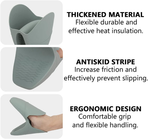 Upgrade Your Air Fryer Game with Our Reusable Silicone Liners & Oven Gloves Set - Food Grade, Non-Stick, & Easy to Clean (6 QT or Larger)...