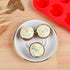CAKETIME Silicone Muffin Pan Mini 24 Cups Cupcake Pan, Nonstick Food Grade Silicone Baking Pan 1 Pack...
