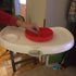 Silicone Suction Plates for Babies, Stick to High Chair Trays and Table, Divided Baby Dishes, Perfect Kids Plates, BPA FREE...