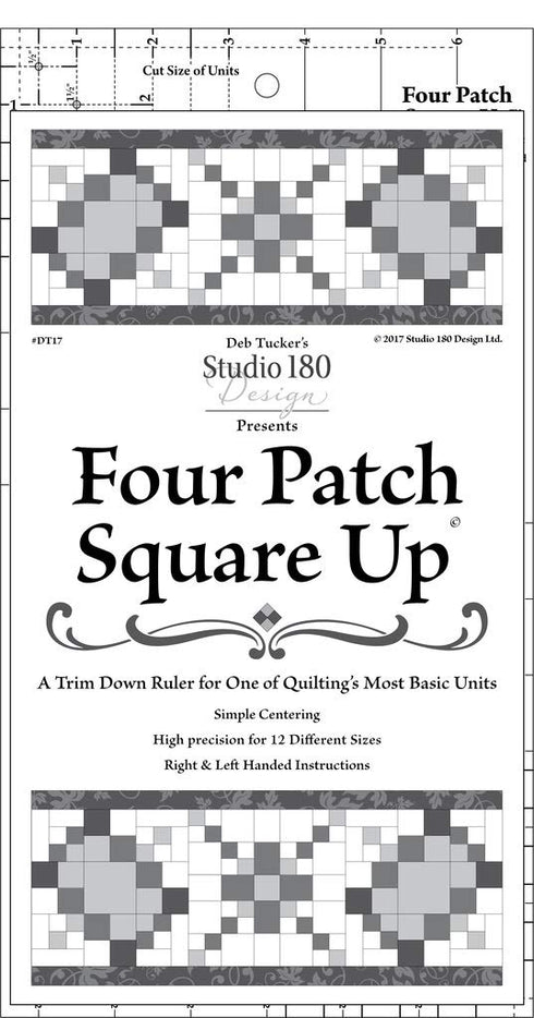 Four Patch Square Up - Quilting Tool...