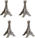 Memo Clip 4PCS Creative Eiffel Tower Shape Metal Memo Paper Clip for Photo Paper Decoration Retro Name Card Picture Clip Holder School Office Supp...
