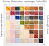 Winsor & Newton Cotman Watercolor Paint Set, 8 Half Pan, Landscape Colors w/ Brush...