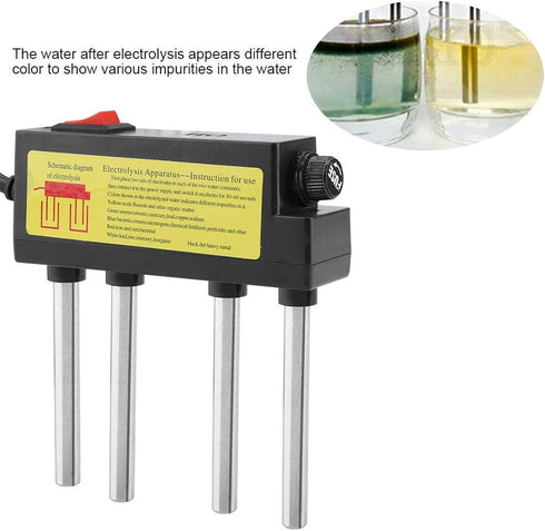 Haofy Water Electrolyzer, Quick Water Quality Test Pen, Portable Accurate Water Quality Testing Equipment for Drinking Water, Aquariums, Pools, Sp...