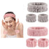 6 Pcs Micofiber Spa Sets Headbands and Wristband Towels for Washing your Face and Skincare Routines...