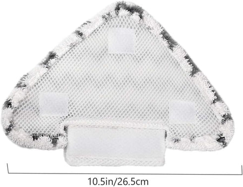 Meriton Washable Steam Mop Pads Triangle Replacement Cleaning Pads Fits Shark Lift-Away/Genius Hard Floor Steam Pocket Mop S3973D S3973 S5003D S60...