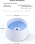 No Spill Pet Water Bowl Pet Water Dispenser with 40oz Capacity and Slow Drinking Bowl for Dogs and Cats to Drink Clean Water (Blue)...