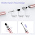 Benote Stylus Pen for Touch Screen, Fine Tip Stylus with Rubber Tip Disc Tip High Sensitivity Drawing Writing Tablet Pen for ipad, iPhone, Apple, ...