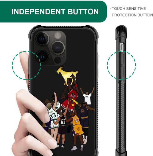 Case Compatible with iPhone 14 Pro Max Case,Basketball Player 35 Pattern case for iPhone 14 Pro Max Case for Boys Man,Desgin Shockproof Cover case...
