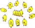 Lovely Little Yellow Duck Stickers 30pcs Decals for Laptops Water Bottles Toys and Gifts for Teens,Girls,Perfect for Laptop,Phone,Skateboard,Trave...