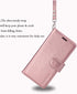 Galaxy A10E Wallet Case, Premium PU Leather Flip Cover with Card Slots & Kickstand - Rose Gold...